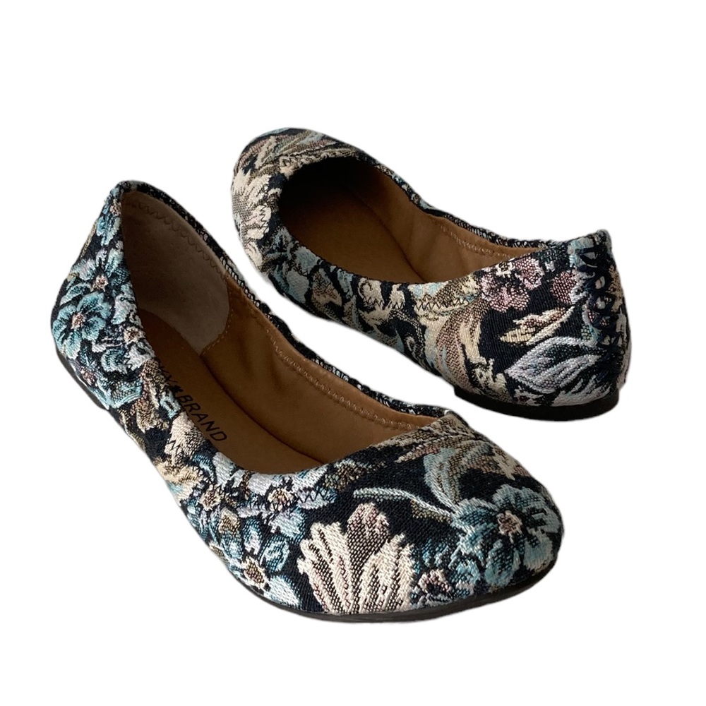 Lucky Brand Emmie Floral Flats